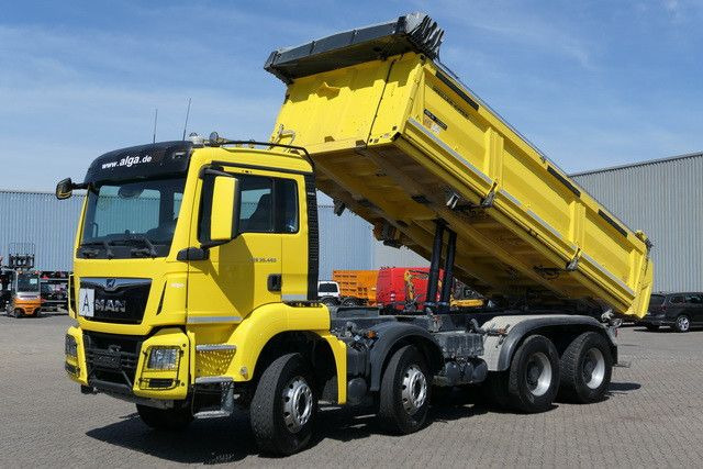 MAN 35.460 TGS BB 8x4, Meiller, Bordmatik, Intarder - Truk jungkit: gambar 4 MAN 35.460 TGS BB 8x4, Meiller, Bordmatik, Intarder - Truk jungkit: gambar 4