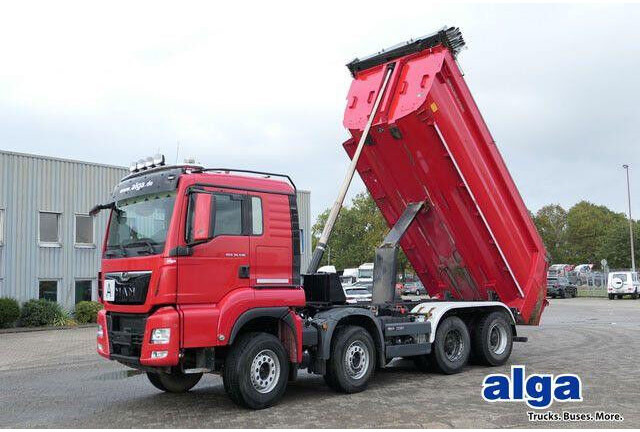MAN 35.510 TGS BL 8x4, Meiller, 17m³,Schiebe-Verdeck - Truk jungkit: gambar 1 MAN 35.510 TGS BL 8x4, Meiller, 17m³,Schiebe-Verdeck - Truk jungkit: gambar 1