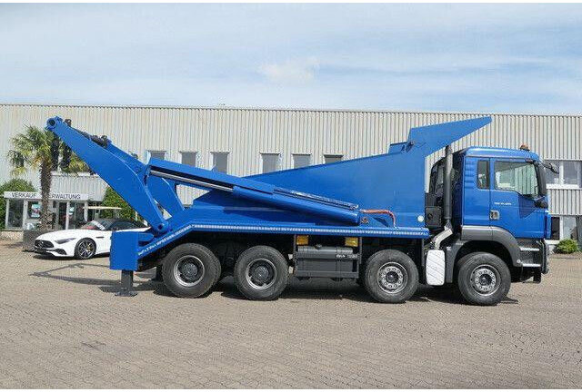 MAN 41.480 TGS 8x4, gr. Federpaket, 37tkm, 4-Achser - Truk pembawa sistem kabel: gambar 2 MAN 41.480 TGS 8x4, gr. Federpaket, 37tkm, 4-Achser - Truk pembawa sistem kabel: gambar 2