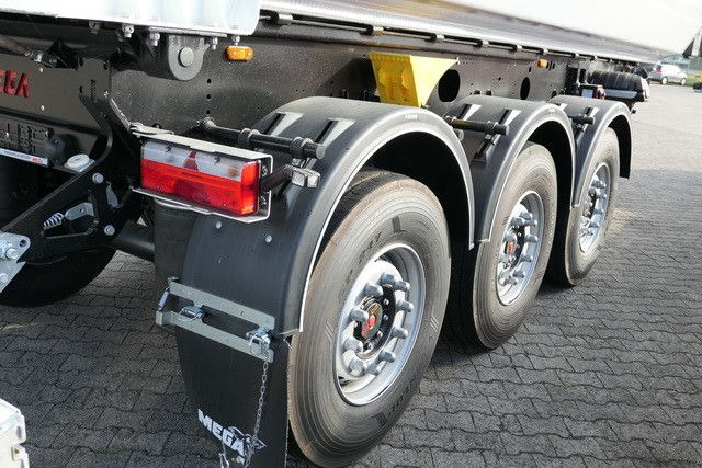 Semi-trailer jungkit MEGA MNW, Stahl, 25m³, Luft-Lift, anliegende Klappe: gambar 11