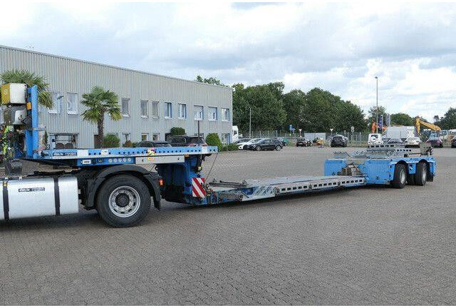 Semi-trailer low bed MEUSBURGER MPG 2, ausziehbar, verbreiterbar, Radmulden, BPW: gambar 7