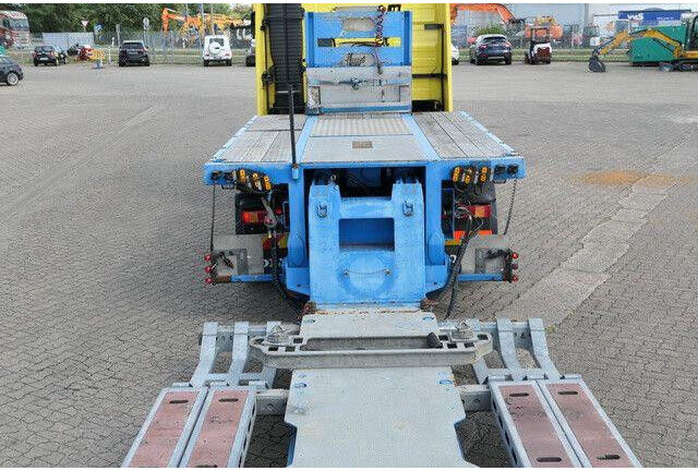 Semi-trailer low bed MEUSBURGER MPG 2, ausziehbar, verbreiterbar, Radmulden, BPW: gambar 13