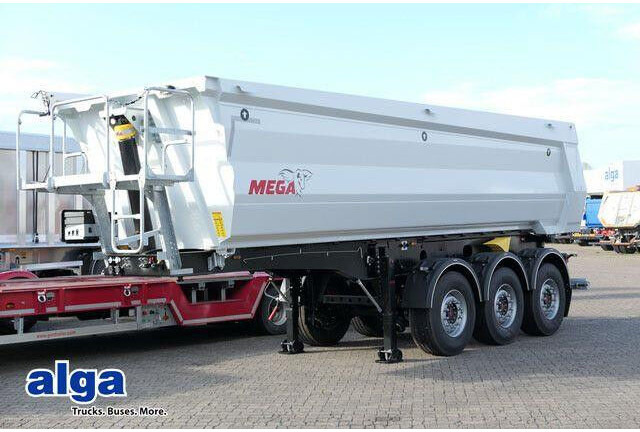 Mega MNW, Stahl, 25m³, Luft-Lift, anliegende Klappe - Semi-trailer jungkit: gambar 1 Mega MNW, Stahl, 25m³, Luft-Lift, anliegende Klappe - Semi-trailer jungkit: gambar 1