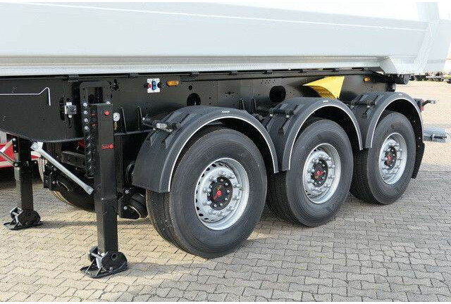 Mega MNW, Stahl, 25m³, Luft-Lift, anliegende Klappe - Semi-trailer jungkit: gambar 4 Mega MNW, Stahl, 25m³, Luft-Lift, anliegende Klappe - Semi-trailer jungkit: gambar 4