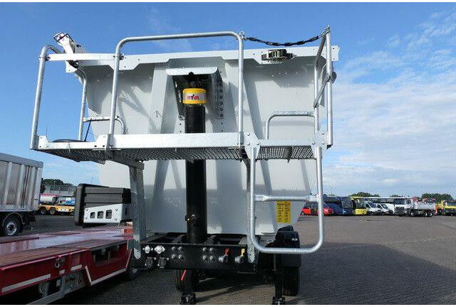 Mega MNW, Stahl, 25m³, Luft-Lift, anliegende Klappe - Semi-trailer jungkit: gambar 2 Mega MNW, Stahl, 25m³, Luft-Lift, anliegende Klappe - Semi-trailer jungkit: gambar 2