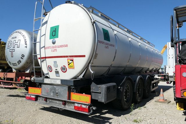 Menci SA 105/Lebensmittel/32.000 ltr./Iso/Spülleitung - Semi-trailer tangki: gambar 2 Menci SA 105/Lebensmittel/32.000 ltr./Iso/Spülleitung - Semi-trailer tangki: gambar 2