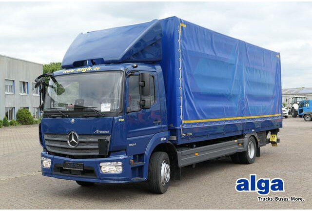 Mercedes-Benz 1224 L Atego 4x2, 7.200mm lang, AHK, LBW, Euro 6 - Truk dengan terpal samping: gambar 1 Mercedes-Benz 1224 L Atego 4x2, 7.200mm lang, AHK, LBW, Euro 6 - Truk dengan terpal samping: gambar 1