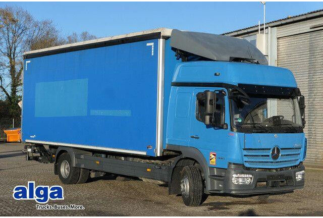 Mercedes-Benz 1330 Atego 4x2, Schlafliege, LBW, AHK, Klima - Truk dengan terpal samping: gambar 1 Mercedes-Benz 1330 Atego 4x2, Schlafliege, LBW, AHK, Klima - Truk dengan terpal samping: gambar 1