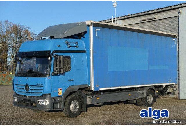 Mercedes-Benz 1330 Atego 4x2, Schlafliege, LBW, AHK, Klima - Truk dengan terpal samping: gambar 1 Mercedes-Benz 1330 Atego 4x2, Schlafliege, LBW, AHK, Klima - Truk dengan terpal samping: gambar 1