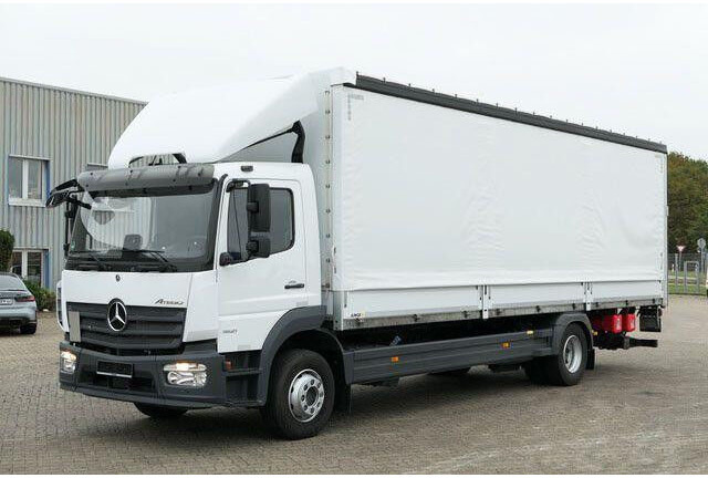 Mercedes-Benz 1521 L Atego 4x2, LBW, Schiebeplane, Klima, Luft - Truk dengan terpal samping: gambar 4 Mercedes-Benz 1521 L Atego 4x2, LBW, Schiebeplane, Klima, Luft - Truk dengan terpal samping: gambar 4