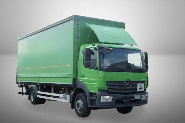 Mercedes-Benz 1623 Atego 4x2, Klima, LBW, Schiebeplane, Luftf. - Truk dengan terpal samping: gambar 1 Mercedes-Benz 1623 Atego 4x2, Klima, LBW, Schiebeplane, Luftf. - Truk dengan terpal samping: gambar 1
