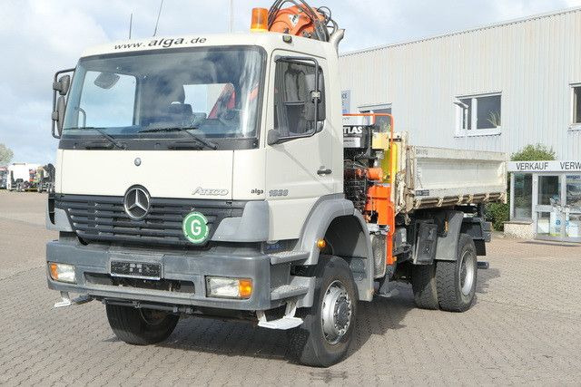 Mercedes-Benz 1828 Atego 4x4, Atlas AK 105.1, Funk, Hydr., AHK - Truk jungkit, Truk derek: gambar 4 Mercedes-Benz 1828 Atego 4x4, Atlas AK 105.1, Funk, Hydr., AHK - Truk jungkit, Truk derek: gambar 4