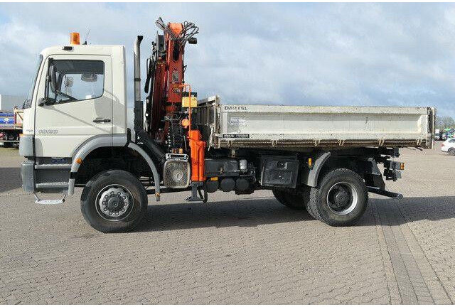 Mercedes-Benz 1828 Atego 4x4, Atlas AK 105.1, Funk, Hydr., AHK - Truk jungkit: gambar 5 Mercedes-Benz 1828 Atego 4x4, Atlas AK 105.1, Funk, Hydr., AHK - Truk jungkit: gambar 5