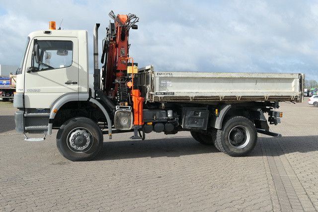 Mercedes-Benz 1828 Atego 4x4, Atlas AK 105.1, Funk, Hydr., AHK - Truk jungkit, Truk derek: gambar 5 Mercedes-Benz 1828 Atego 4x4, Atlas AK 105.1, Funk, Hydr., AHK - Truk jungkit, Truk derek: gambar 5
