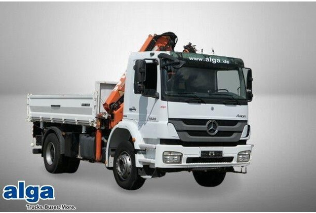 Mercedes-Benz 1829 K Axor, Atlas 116.3-A2L, AHK, Greifer,Klima - Truk jungkit: gambar 1 Mercedes-Benz 1829 K Axor, Atlas 116.3-A2L, AHK, Greifer,Klima - Truk jungkit: gambar 1