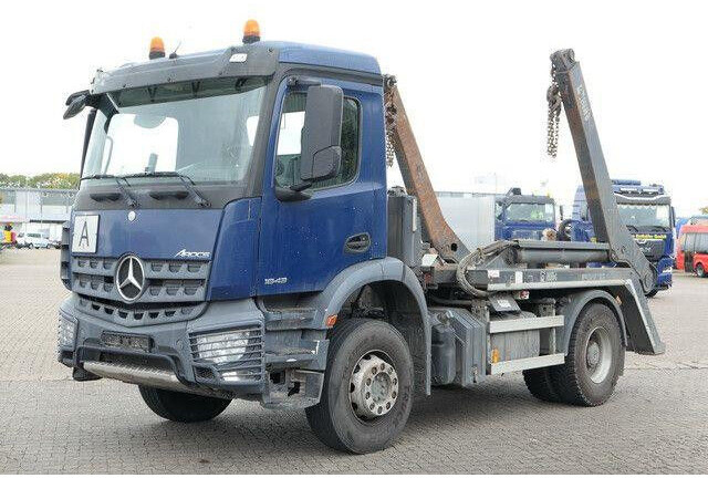 Mercedes-Benz 1832 K Arocs 4x2, Hiab SLT 140, teleskop., Klima - Truk pembawa sistem kabel: gambar 5 Mercedes-Benz 1832 K Arocs 4x2, Hiab SLT 140, teleskop., Klima - Truk pembawa sistem kabel: gambar 5