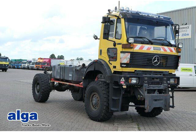 Mercedes-Benz 1838 AK 4x4, Allrad, Einzelbereifung, Wenig KM - Truk sasis: gambar 1 Mercedes-Benz 1838 AK 4x4, Allrad, Einzelbereifung, Wenig KM - Truk sasis: gambar 1