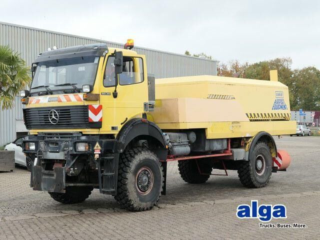 Mercedes-Benz 1838 AK 4x4, Allrad, Kehrmaschine Schmidt - Penyapu jalan: gambar 4 Mercedes-Benz 1838 AK 4x4, Allrad, Kehrmaschine Schmidt - Penyapu jalan: gambar 4