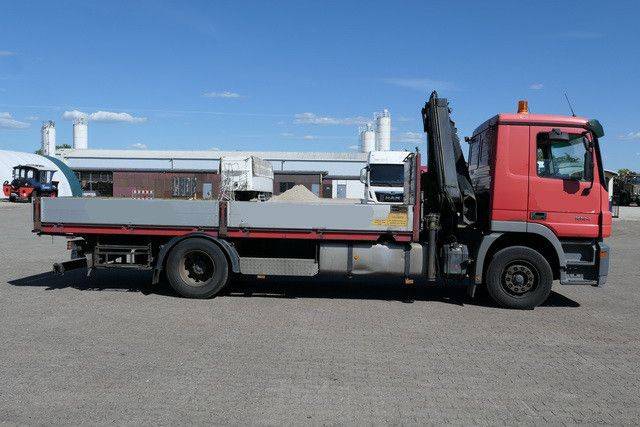 Truk flatbed, Truk derek Mercedes-Benz 1844 L Actros 4x2, Hiab 144E-3, Funk, Voll-Luft: gambar 7