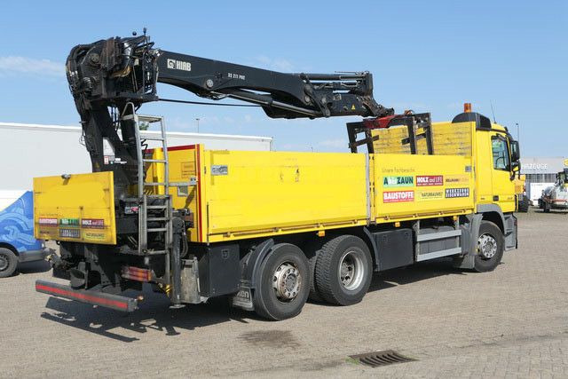 Mercedes-Benz 2536 Actros/MP3/HIAB 211DL/AHK/Klima - Truk flatbed, Truk derek: gambar 5 Mercedes-Benz 2536 Actros/MP3/HIAB 211DL/AHK/Klima - Truk flatbed, Truk derek: gambar 5