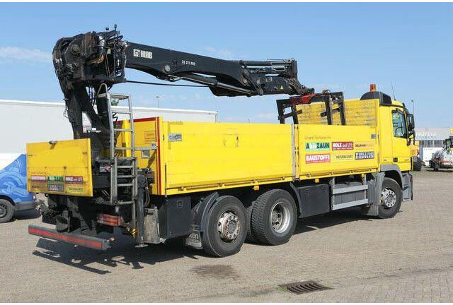 Mercedes-Benz 2536 Actros/MP3/HIAB 211DL/AHK/Klima - Truk flatbed: gambar 5 Mercedes-Benz 2536 Actros/MP3/HIAB 211DL/AHK/Klima - Truk flatbed: gambar 5