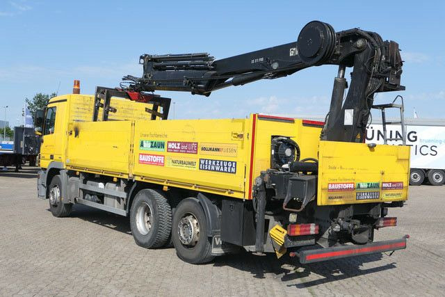 Mercedes-Benz 2536 Actros/MP3/HIAB 211DL/AHK/Klima - Truk flatbed, Truk derek: gambar 2 Mercedes-Benz 2536 Actros/MP3/HIAB 211DL/AHK/Klima - Truk flatbed, Truk derek: gambar 2