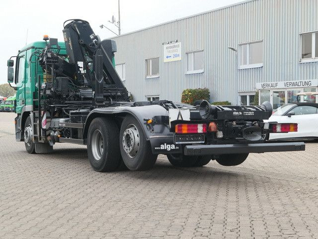 Mercedes-Benz 2536 L Actros 6x2, Kran Hiab 122 BS-2, Multilift - Hook lift, Truk derek: gambar 5 Mercedes-Benz 2536 L Actros 6x2, Kran Hiab 122 BS-2, Multilift - Hook lift, Truk derek: gambar 5