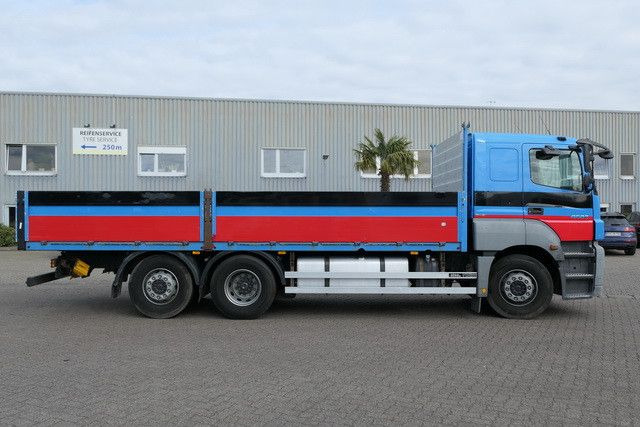 Mercedes-Benz 2536 L Axor 6x2, Gerüstbau, Liftachse, AHK,Klima - Truk flatbed: gambar 2 Mercedes-Benz 2536 L Axor 6x2, Gerüstbau, Liftachse, AHK,Klima - Truk flatbed: gambar 2