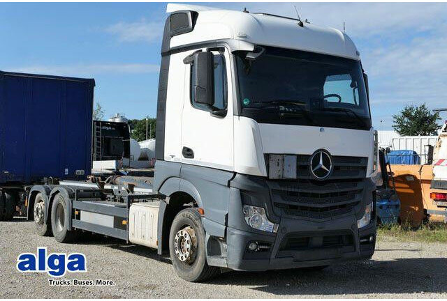 Mercedes-Benz 2543 L Actros 6x2, Meiler RK 21.70, Lenk-Lift - Hook lift: gambar 1 Mercedes-Benz 2543 L Actros 6x2, Meiler RK 21.70, Lenk-Lift - Hook lift: gambar 1
