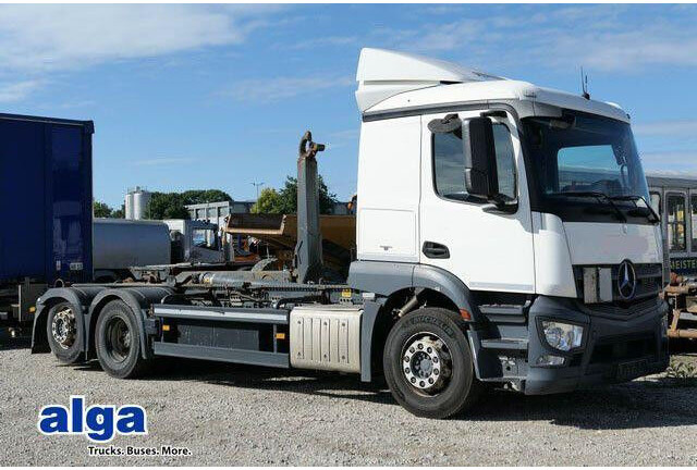 Mercedes-Benz 2543 L Actros 6x2, Meiller RK 21.70, Lenk-Lift - Hook lift: gambar 1 Mercedes-Benz 2543 L Actros 6x2, Meiller RK 21.70, Lenk-Lift - Hook lift: gambar 1