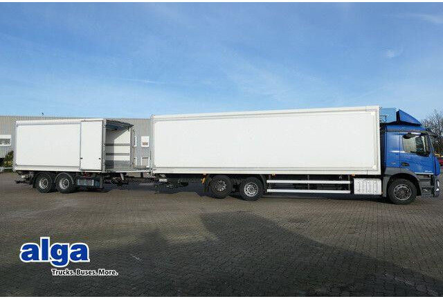 Mercedes-Benz 2543 L Antos 6x2, 37 Paletten, Kompl. Zug, TOP - Truk berpendingin: gambar 1 Mercedes-Benz 2543 L Antos 6x2, 37 Paletten, Kompl. Zug, TOP - Truk berpendingin: gambar 1