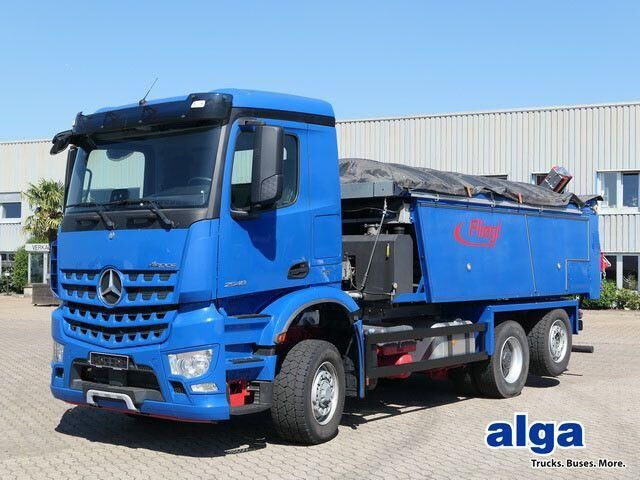Mercedes-Benz 2548 L Arocs HAD 6x4, Asphalt, Bitumen, Fliegl - Mesin aspal: gambar 1 Mercedes-Benz 2548 L Arocs HAD 6x4, Asphalt, Bitumen, Fliegl - Mesin aspal: gambar 1