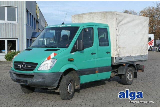 Mercedes-Benz 300-serie 313 CDI DOKA Sprinter 4x4, Allrad, AHK, 6 Sitze - Van flatbed, Van kombi: gambar 1 Mercedes-Benz 300-serie 313 CDI DOKA Sprinter 4x4, Allrad, AHK, 6 Sitze - Van flatbed, Van kombi: gambar 1