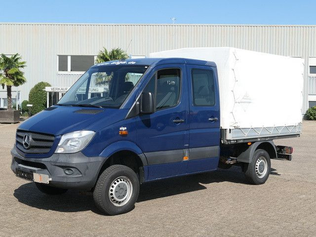 Mercedes-Benz 316 CDI DOKA 4x4, Allrad, klima, 6. Sitze - Van dengan terpal samping, Van kombi: gambar 4 Mercedes-Benz 316 CDI DOKA 4x4, Allrad, klima, 6. Sitze - Van dengan terpal samping, Van kombi: gambar 4