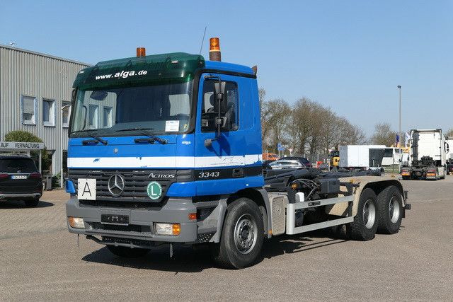 Mercedes-Benz 3343 Actros 6x4, Multilift LHS26056, Klima, AHK - Hook lift: gambar 3 Mercedes-Benz 3343 Actros 6x4, Multilift LHS26056, Klima, AHK - Hook lift: gambar 3