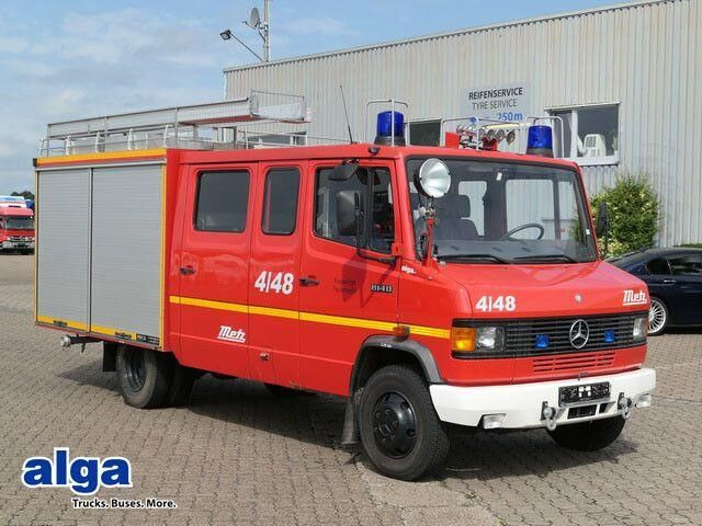 Mercedes-Benz 814 D/Feuerwehr/Metz/Wassertank/Pumpe - Truk pemadam kebakaran: gambar 1 Mercedes-Benz 814 D/Feuerwehr/Metz/Wassertank/Pumpe - Truk pemadam kebakaran: gambar 1