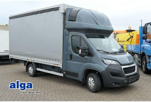 Peugeot Boxer 4x2, Schlafliege, Klima, 100tkm, 4,8mtr. - Van dengan terpal samping: gambar 1 Peugeot Boxer 4x2, Schlafliege, Klima, 100tkm, 4,8mtr. - Van dengan terpal samping: gambar 1