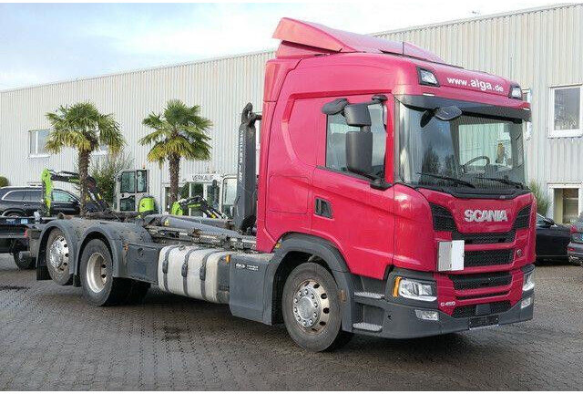 Scania G 450 6x2, Meiller RL 18.65, Retarder,Alu-Felgen - Hook lift: gambar 3 Scania G 450 6x2, Meiller RL 18.65, Retarder,Alu-Felgen - Hook lift: gambar 3