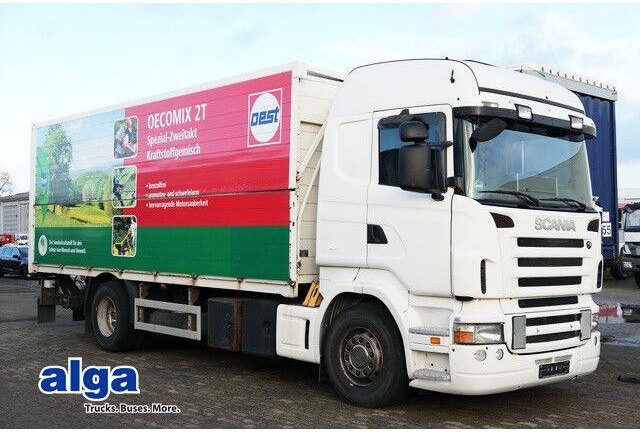 Scania R 420 4X2, Schwenkwand, LBW 2,0to., Retarder, AC - Truk box: gambar 4 Scania R 420 4X2, Schwenkwand, LBW 2,0to., Retarder, AC - Truk box: gambar 4