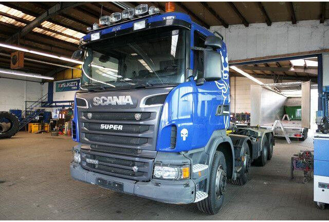 Scania R 500 8x4, Palfinger P24A, Knickarm, Retarder,AC - Hook lift: gambar 2 Scania R 500 8x4, Palfinger P24A, Knickarm, Retarder,AC - Hook lift: gambar 2