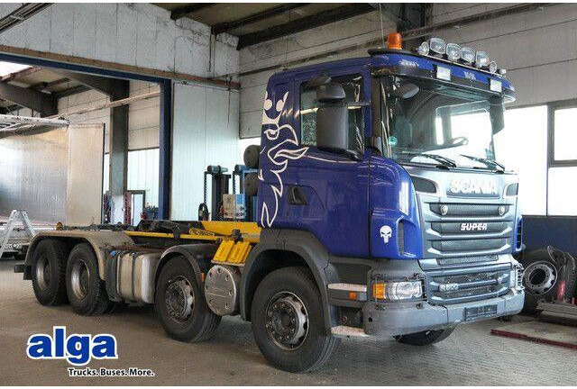 Scania R 500 8x4, Palfinger P24A, Knickarm, Retarder,AC - Hook lift: gambar 1 Scania R 500 8x4, Palfinger P24A, Knickarm, Retarder,AC - Hook lift: gambar 1