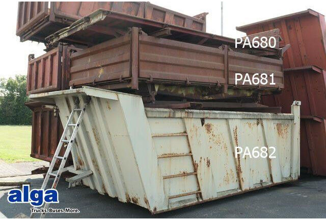 Stahl Hinterkippmulde ca. 17 cbm, Hilfsrahmen - Truk jungkit: gambar 1 Stahl Hinterkippmulde ca. 17 cbm, Hilfsrahmen - Truk jungkit: gambar 1