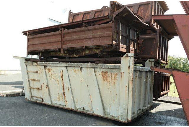 Stahl Hinterkippmulde ca. 17 cbm, Hilfsrahmen - Truk jungkit: gambar 3 Stahl Hinterkippmulde ca. 17 cbm, Hilfsrahmen - Truk jungkit: gambar 3