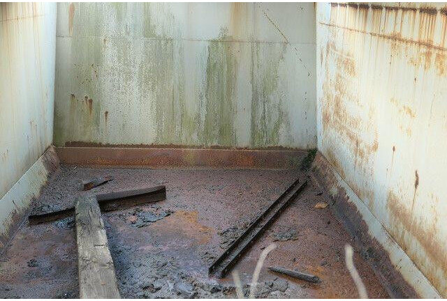 Stahl Hinterkippmulde ca. 17 cbm, Hilfsrahmen - Truk jungkit: gambar 4 Stahl Hinterkippmulde ca. 17 cbm, Hilfsrahmen - Truk jungkit: gambar 4