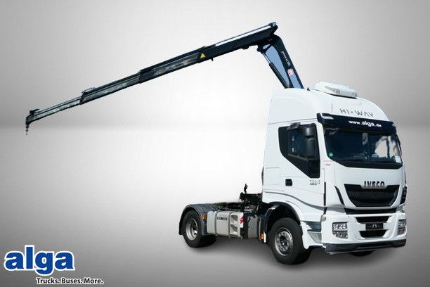 Iveco 460 Stralis 4x2, Kran HMF 1320K3, Hydr., Klima - Tractor head: gambar 1 Iveco 460 Stralis 4x2, Kran HMF 1320K3, Hydr., Klima - Tractor head: gambar 1