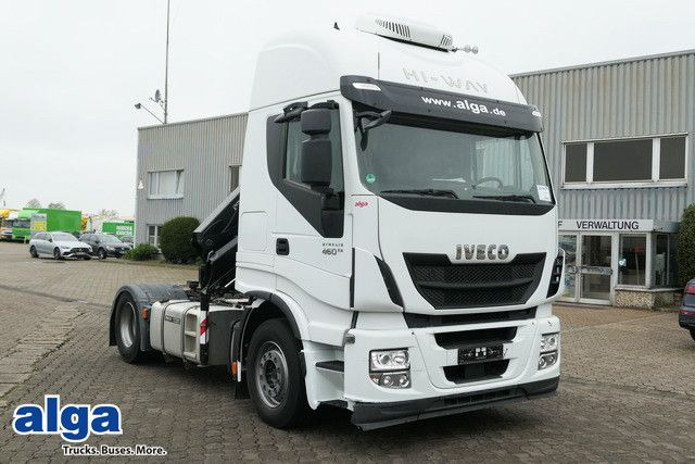 Iveco 460 Stralis 4x2, Kran HMF 1320K3, Hydr., Klima - Tractor head: gambar 2 Iveco 460 Stralis 4x2, Kran HMF 1320K3, Hydr., Klima - Tractor head: gambar 2