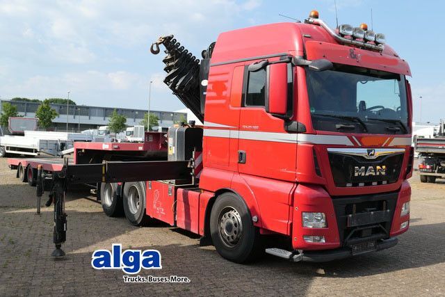 MAN 28.500 TGX 6x2, Kran PM 40528, Funk, Seilwinde - Tractor head: gambar 1 MAN 28.500 TGX 6x2, Kran PM 40528, Funk, Seilwinde - Tractor head: gambar 1