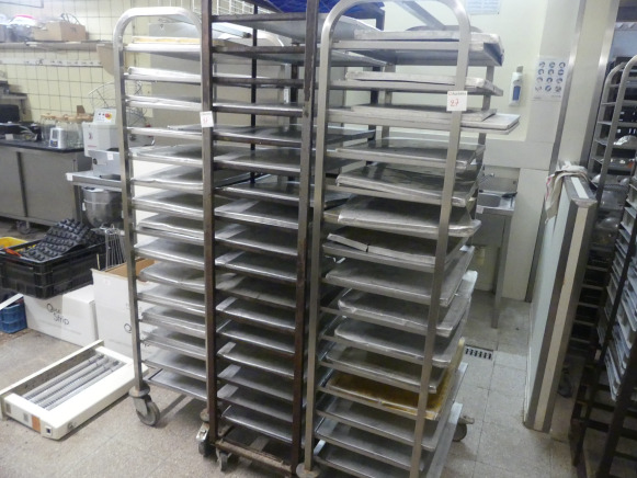 3 Chariots avec plateaux - Peralatan bakery: gambar 5 3 Chariots avec plateaux - Peralatan bakery: gambar 5