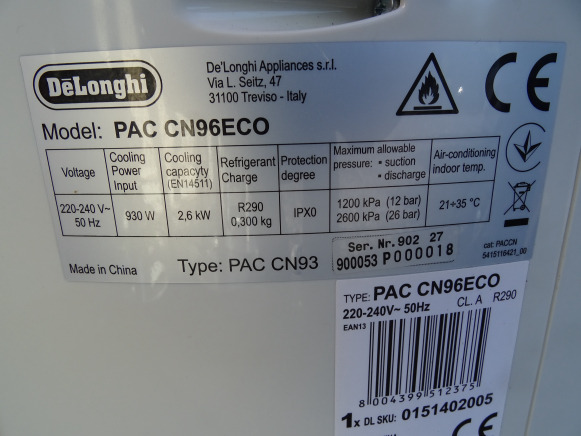 Airco Delonghi Pinguino - Mesin makanan: gambar 4 Airco Delonghi Pinguino - Mesin makanan: gambar 4
