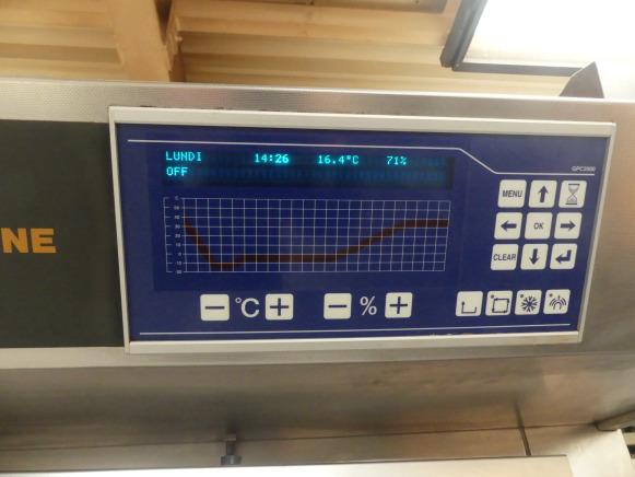 Armoire à fermentation contrôlée Hein Topline - Peralatan bakery: gambar 4 Armoire à fermentation contrôlée Hein Topline - Peralatan bakery: gambar 4